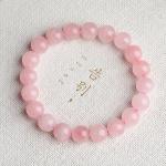 Rose Quartz Buddha Bracelet for Love & Harmony