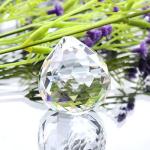 Clear Crystal Ball Prism Sun Catcher Pendant