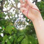 Clear Crystal Ball Prism Sun Catcher Pendant