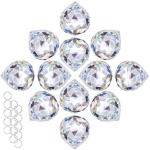 Clear Crystal Ball Prism Sun Catchers - 12pcs