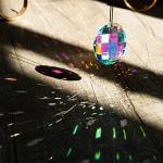 Colorful Oval Hanging Crystal Suncatcher Prisms