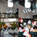 Clear Crystal Ball Prism Sun Catchers - 12pcs