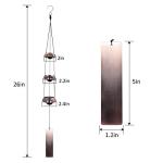 Copper Feng Shui Wind Chimes for Home Decoration