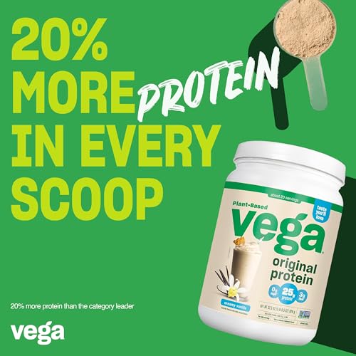 Vega Original Protein Powder, Creamy Vanilla Mix