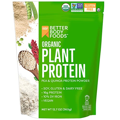 BetterBody Foods Organic Vegan Protein Powder - 16g