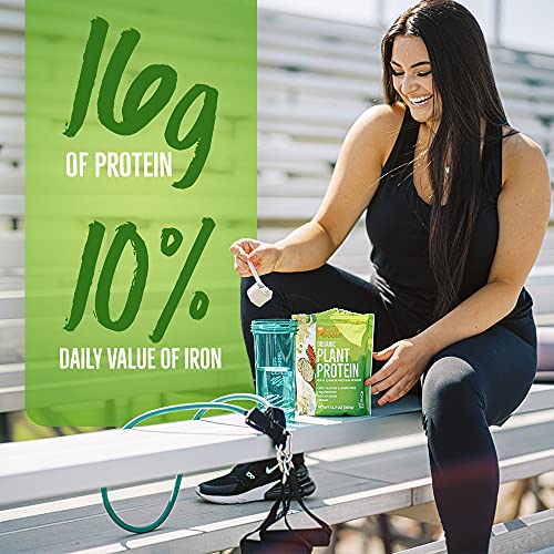 BetterBody Foods Organic Unflavored Plant Protein Powder