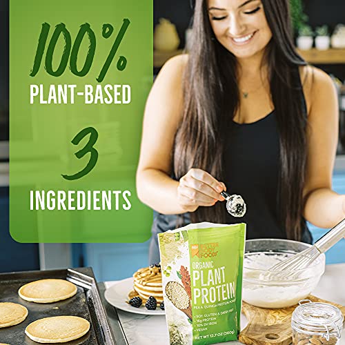 BetterBody Foods Organic Unflavored Plant Protein Powder