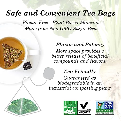Organic St Johns Wort Herbal Tea Bags for Mood