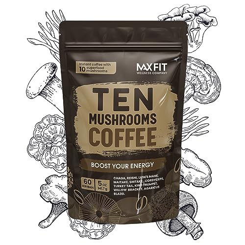 Organic Mushroom Coffee Blend for Focus & Gut Health