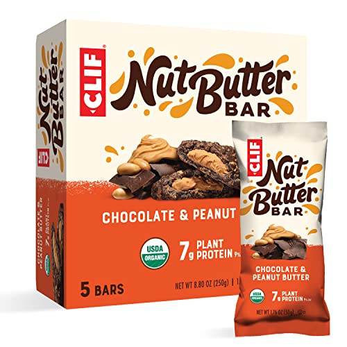 CLIF Chocolate Peanut Butter Plant-Based Energy Bars