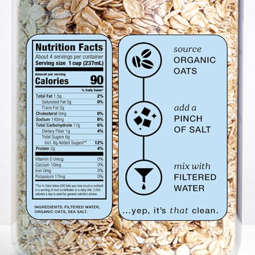 Mooala Organic Simple Oat Milk, 6 Pack