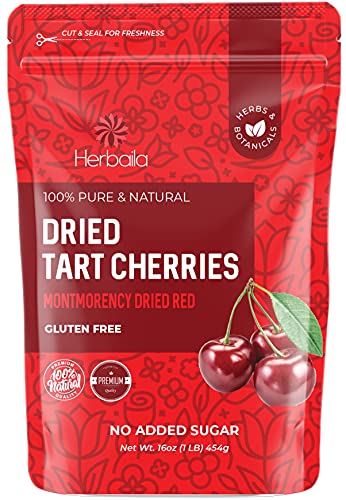 Organic Dried Montmorency Tart Cherries - 1lb