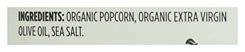 Organic Extra Virgin Olive Oil Sea Salt Popcorn