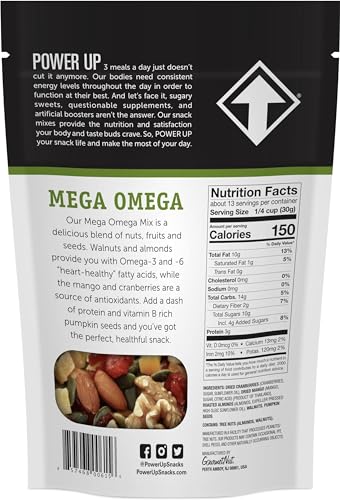 Mega Omega Vegan Trail Mix - 14 Ounce