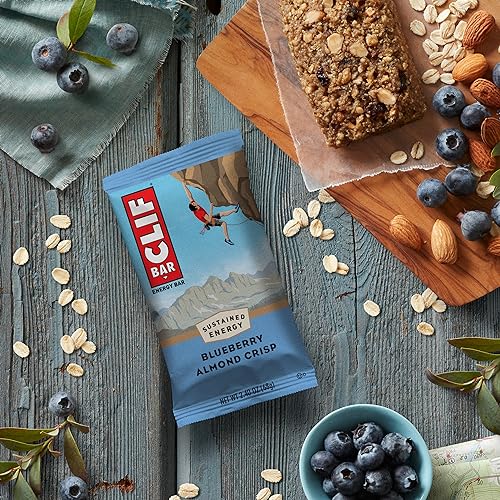 CLIF BAR Blueberry Almond Crisp Energy Bars - 12 Pack