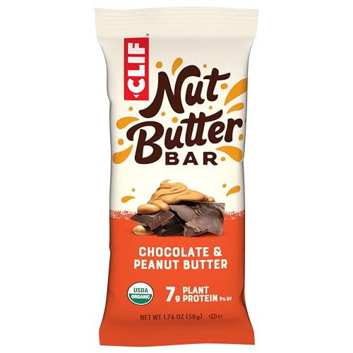 Clif Organic Chocolate Peanut Butter Energy Bars