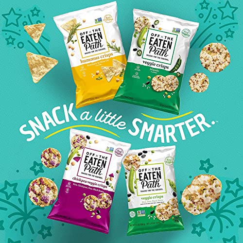 Chickpea Veggie Crisps by Off The Eaten Path