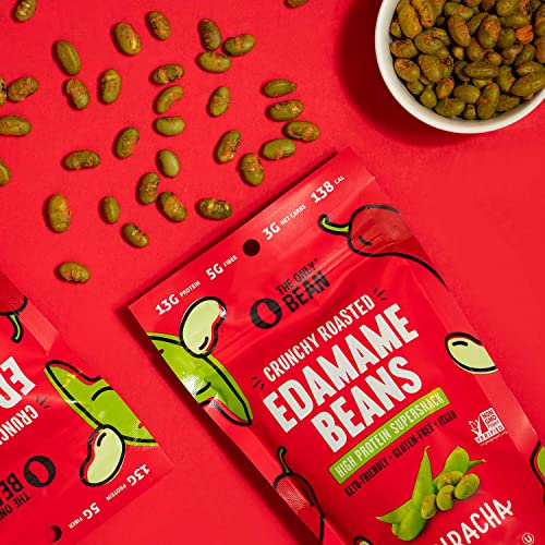Sriracha Roasted Edamame Snack - Protein-Packed Treat