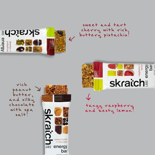 SKRATCH LABS Plant-Based Energy Bar Variety Pack