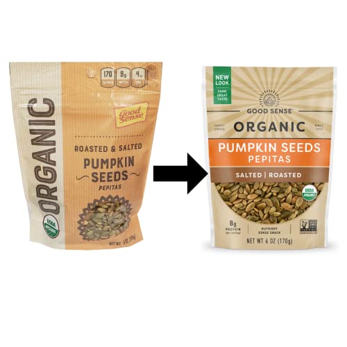 Organic Roasted & Salted Pumpkin Seeds, Non-GMO