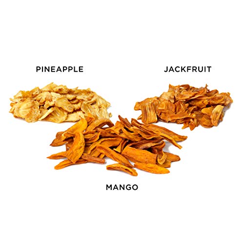 Organic Dried Fruit Variety Pack - Mango, Pineapple, Jackfruit