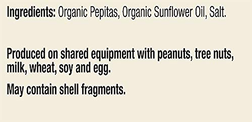 Organic Roasted & Salted Pumpkin Seeds, Non-GMO