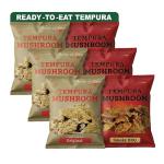 Crispy Tempura Oyster Mushroom Snack Chips - 6-Pack