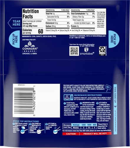 Birds Eye Steamfresh Mixed Frozen Vegetables, 10 OZ