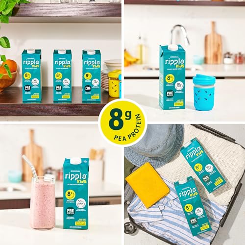 Ripple Plant-Based Non-Dairy Milk with Pea Protein