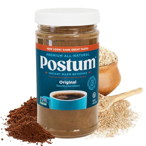 Postum Caffeine-Free Coffee Substitute, Vegan Delight 8oz