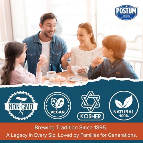 Postum Original Caffeine-Free Coffee Substitute - 8oz