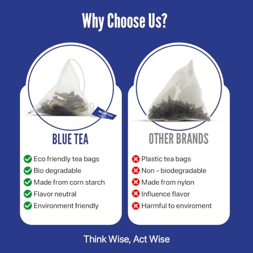 Butterfly Pea Herbal Tea - 30 Plant-Based Bags