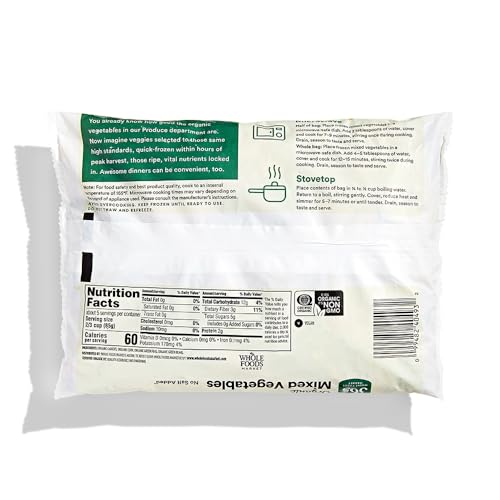 Organic Mixed Vegetables by 365 Whole Foods, 16 oz