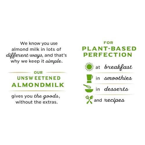 Califia Farms Unsweetened Almond Milk, 32 Oz Pack