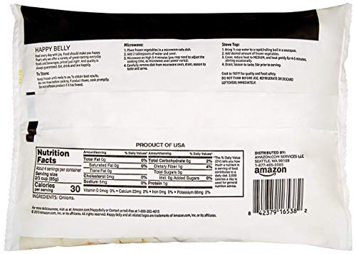 Happy Belly Chopped Frozen Onions, 12 oz