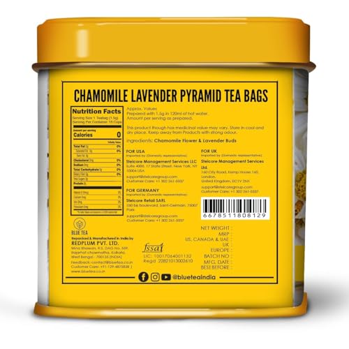 Chamomile Lavender Herbal Tea - 30 Bags