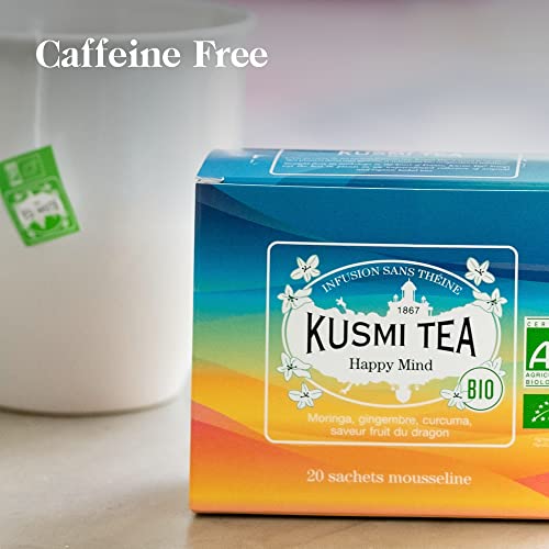 Kusmi Happy Mind Herbal Tea - 3.5 oz Tin
