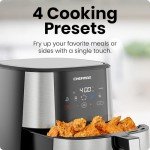 Touch Air Fryer XL 8-Qt with One-Touch Screen