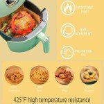 125 PCS Non-Stick Air Fryer Paper Liners