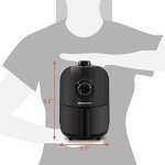Elite Gourmet 1.1 Qt. Compact Air Fryer