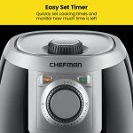 CHEFMAN 2 Qt Compact Air Fryer - User Friendly
