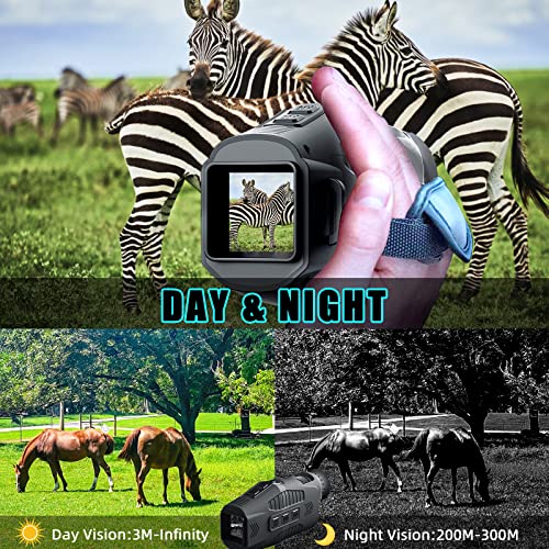 SKYXIU 1080p Night Vision Monocular for Outdoor Adventures