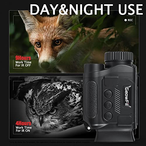 4K Night Vision Monocular with 8X Zoom