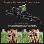 Night Vision Scope with 5" Display and IR