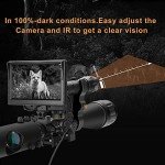 Night Vision Scope with 5" Display and IR