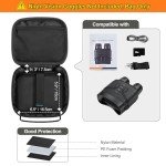 CURMIO Storage Case for Night Vision Binoculars
