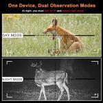 Night Vision Scope with 5" Display and IR