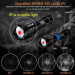 Night Vision Scope with 5" Display and IR