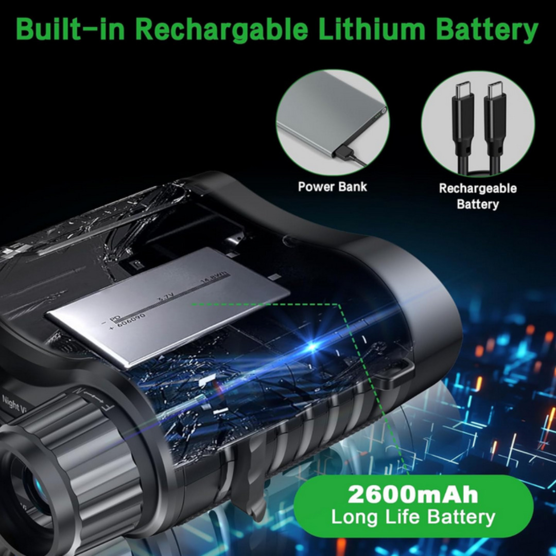 GTHUNDER Digital Night Vision Binoculars with HD Video