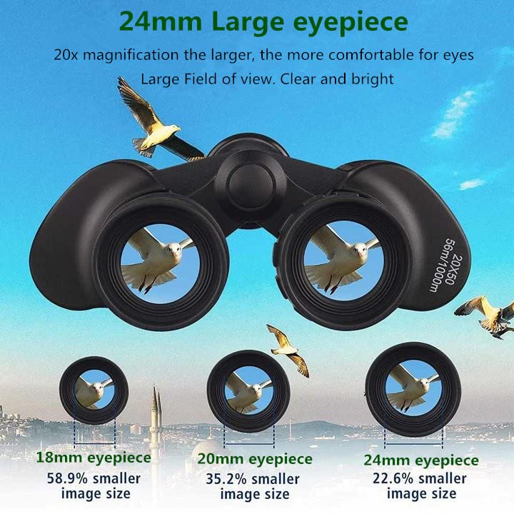 20x50 High Power Waterproof Binoculars for All